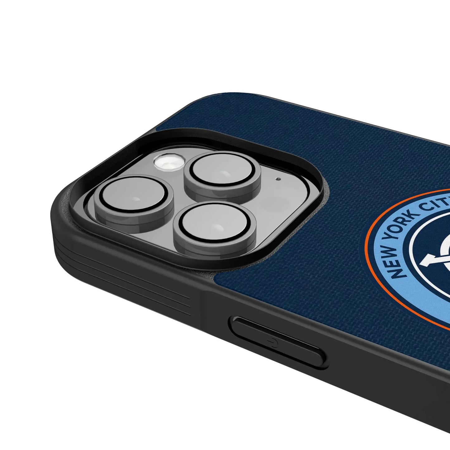 New York City FC Endzone Solid Bump Phone Case for Apple iPhone