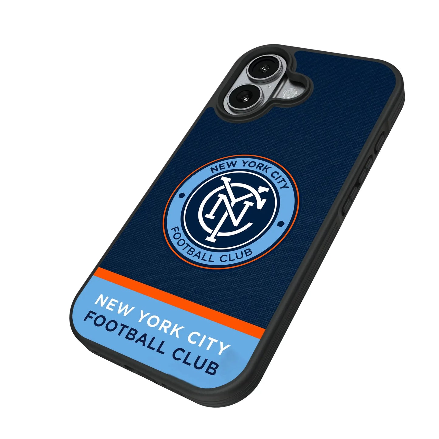 New York City FC Endzone Solid Bump Phone Case for Apple iPhone