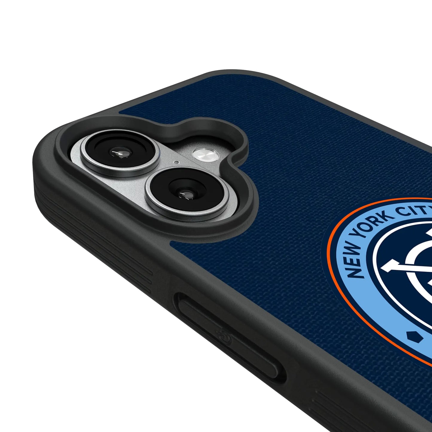 New York City FC Endzone Solid Bump Phone Case for Apple iPhone