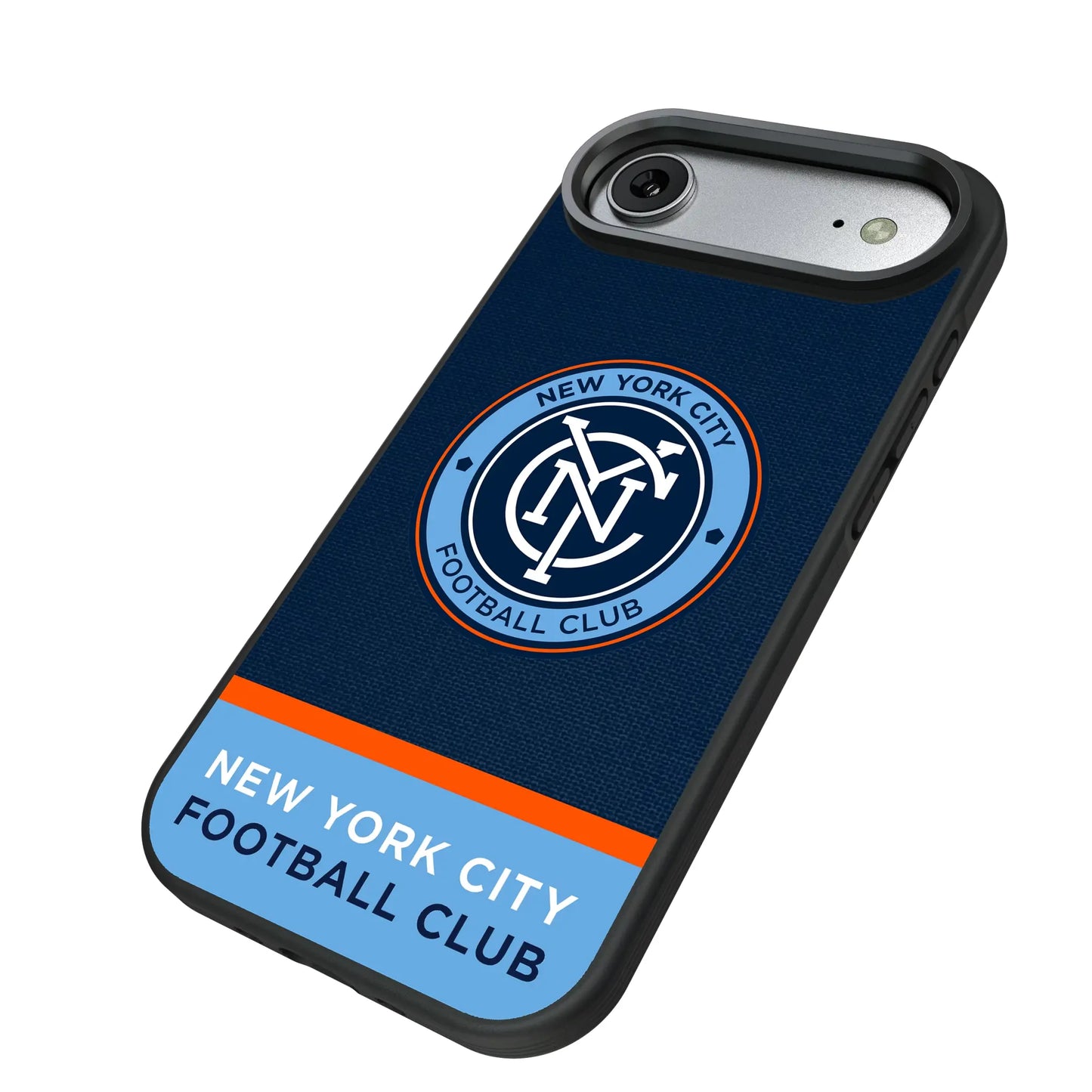 New York City FC Endzone Solid Bump Phone Case for Apple iPhone