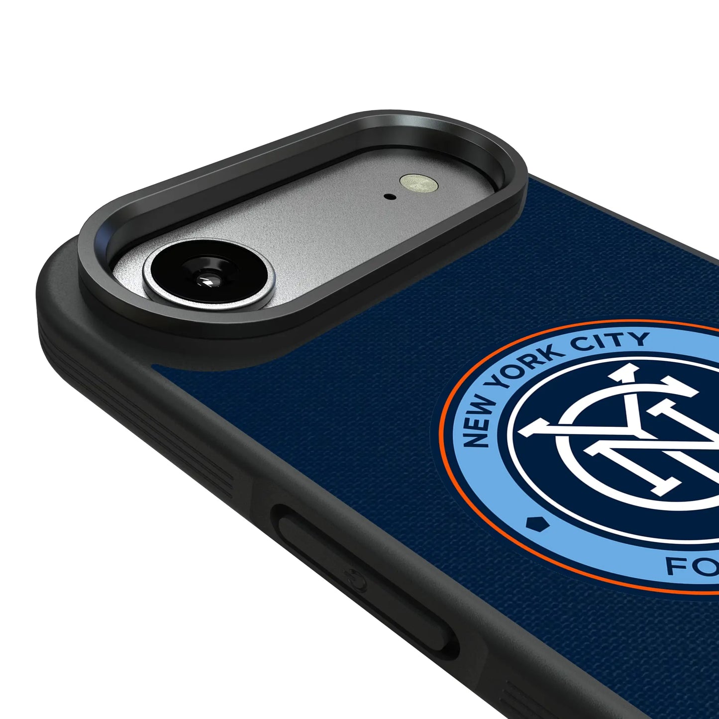 New York City FC Endzone Solid Bump Phone Case for Apple iPhone