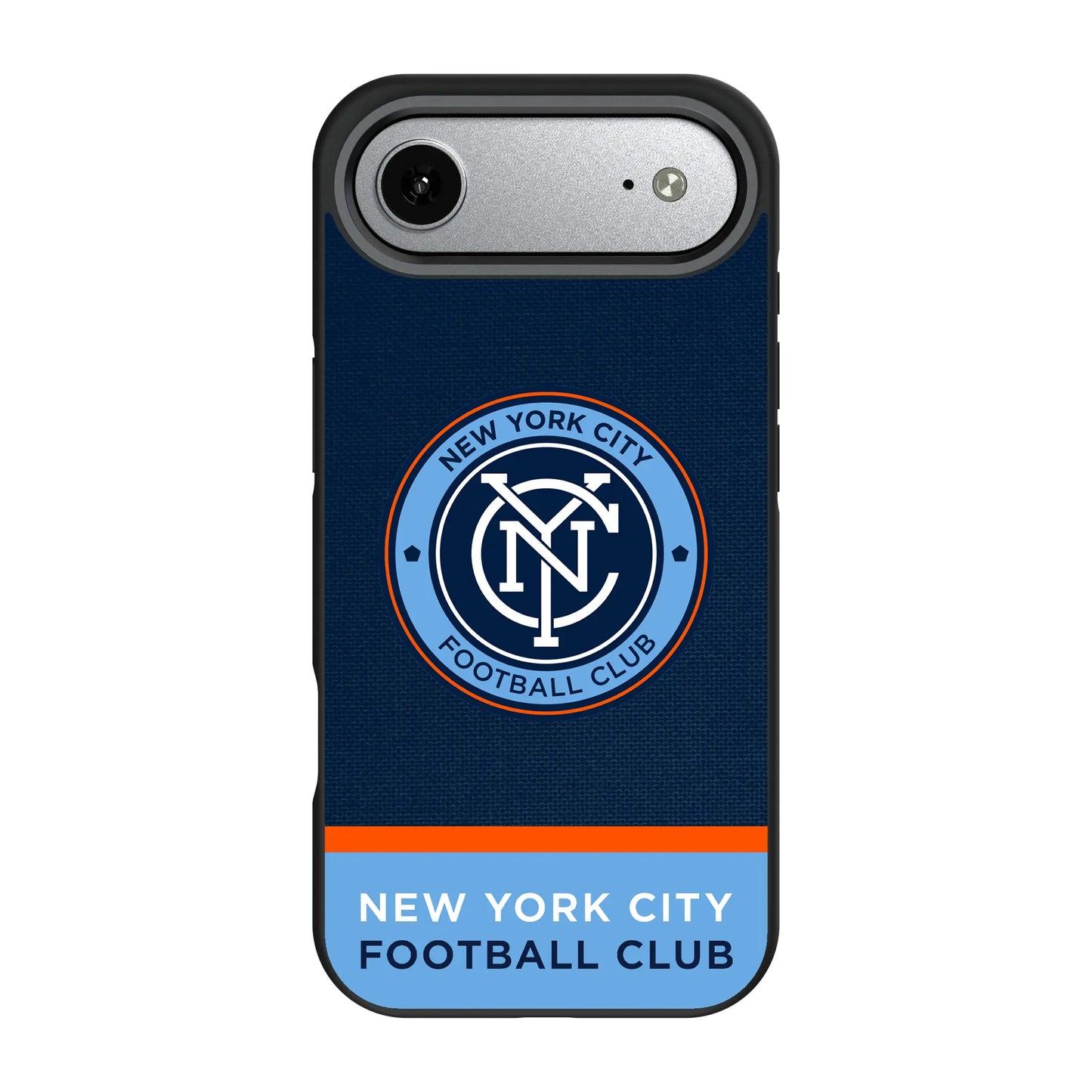 New York City FC Endzone Solid Bump Phone Case for Apple iPhone