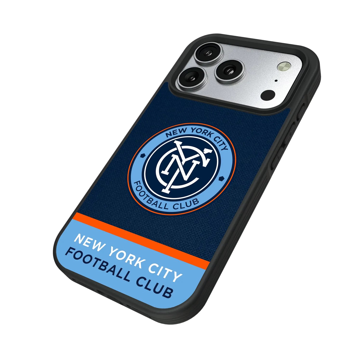 New York City FC Endzone Solid Bump Phone Case for Apple iPhone