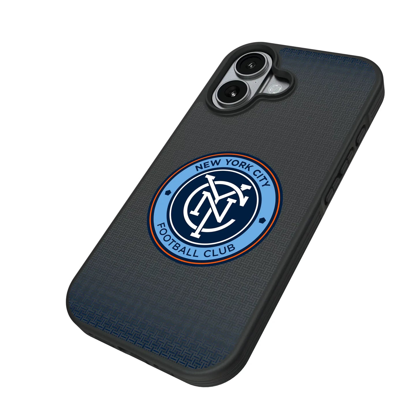 New York City FC Linen Bump Phone Case for Apple iPhone