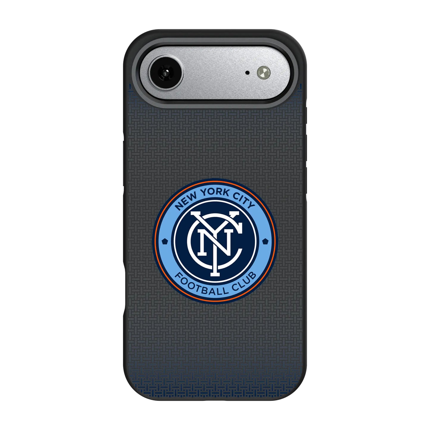 New York City FC Linen Bump Phone Case for Apple iPhone