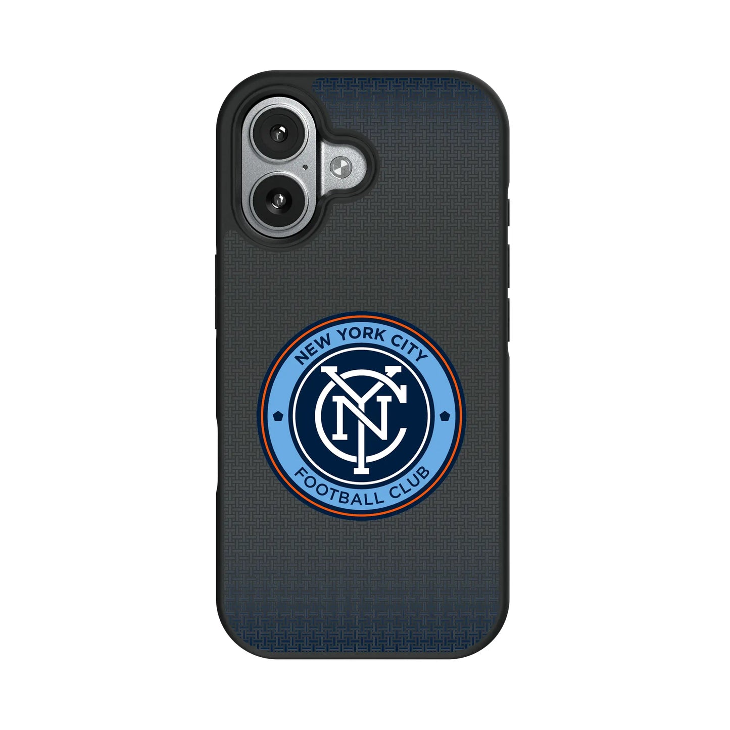 New York City FC Linen Bump Phone Case for Apple iPhone