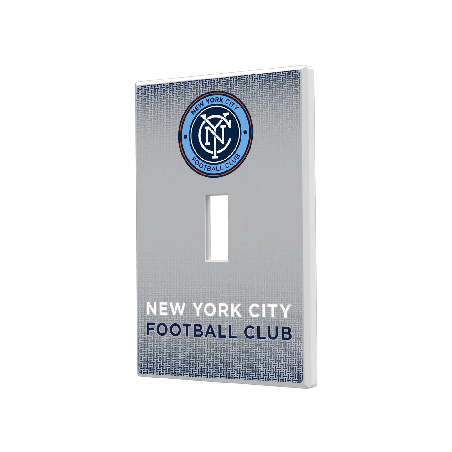 New York City FC Linen Hidden-Screw Light Switch Plate