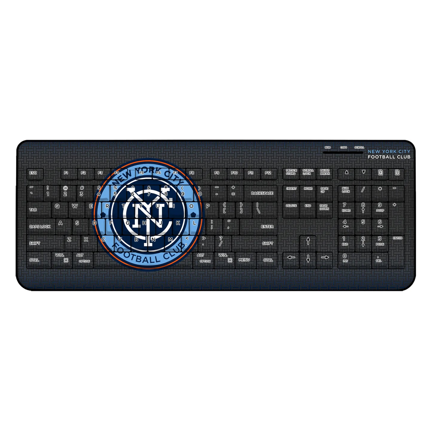 New York City FC Linen Wireless USB Keyboard