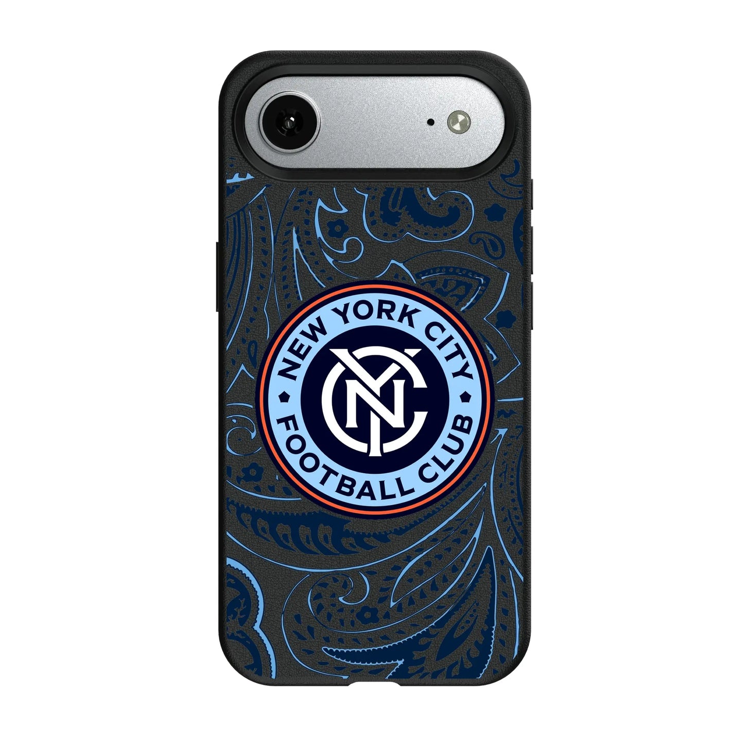 New York City FC Paisley MagSafe Compatible Phone Case for Apple iPhone