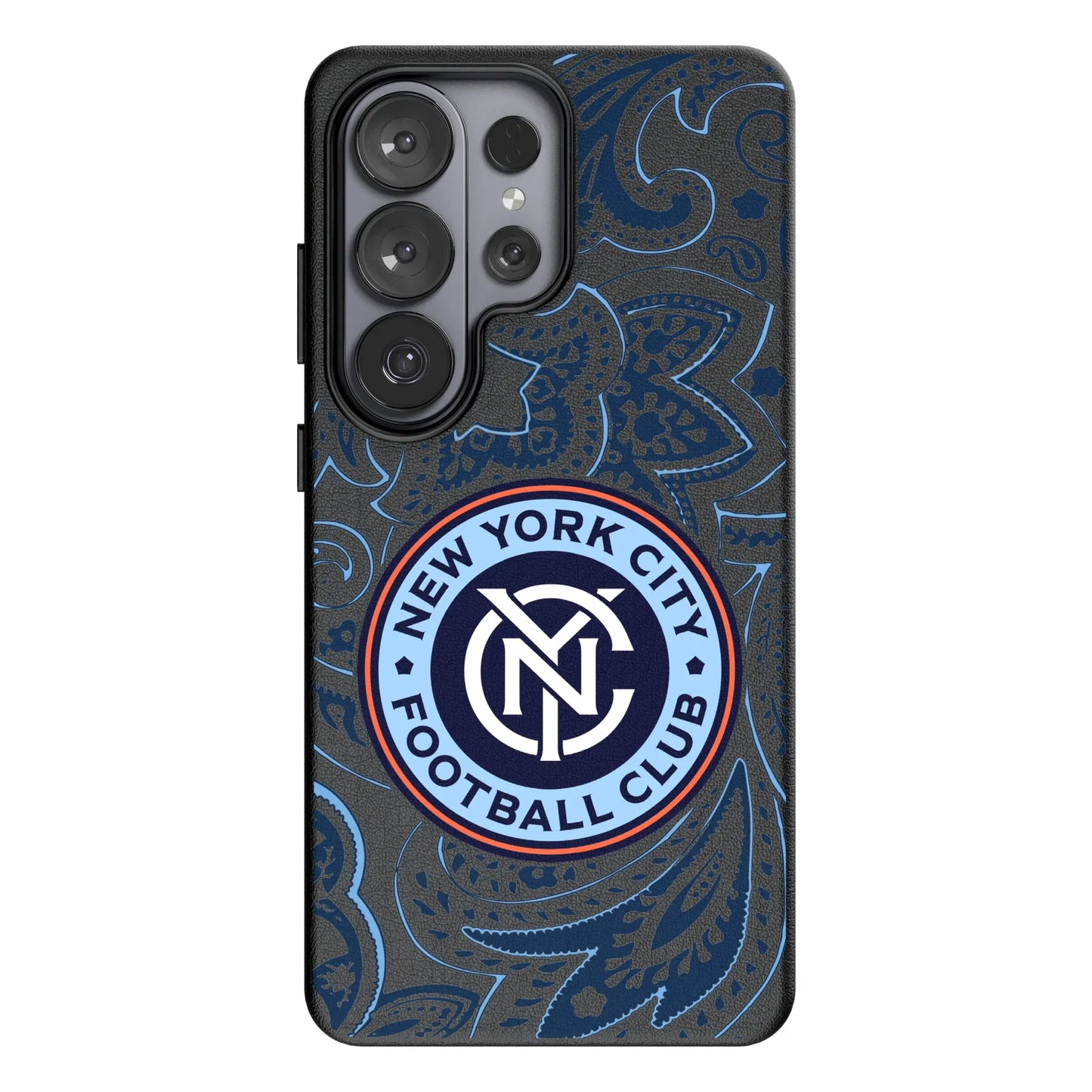 New York City FC Paisley MagSafe Compatible Phone Case for Samsung Galaxy