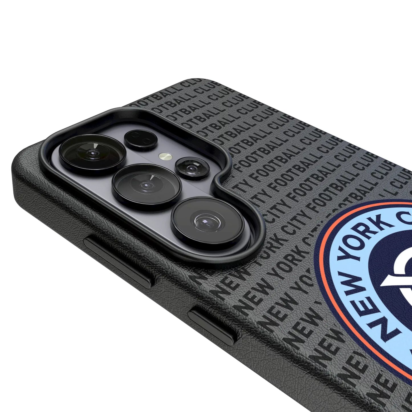New York City FC Text Backdrop MagSafe Compatible Phone Case for Samsung Galaxy