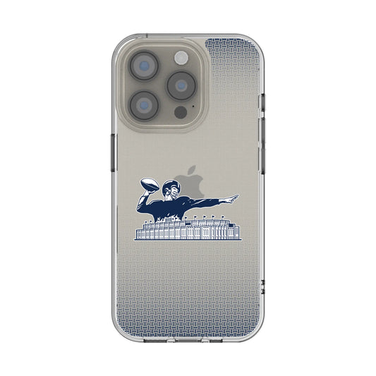 New York Giants 1960-1966 Historic Collection Linen Clear Phone Case for Apple iPhone