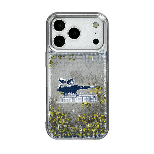 New York Giants 1960-1966 Historic Collection Linen Glitter Phone Case for Apple iPhone
