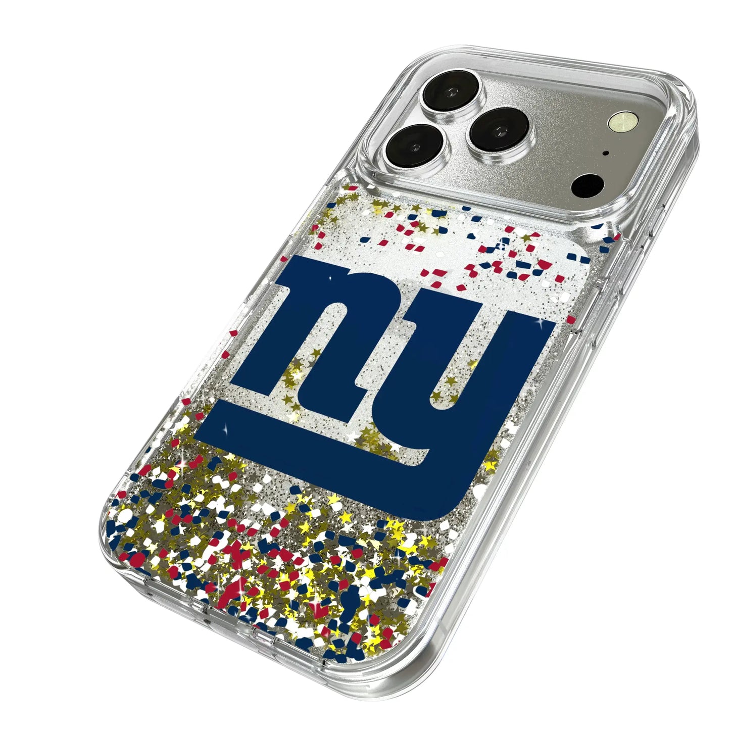 New York Giants Confetti Glitter Phone Case for Apple iPhone
