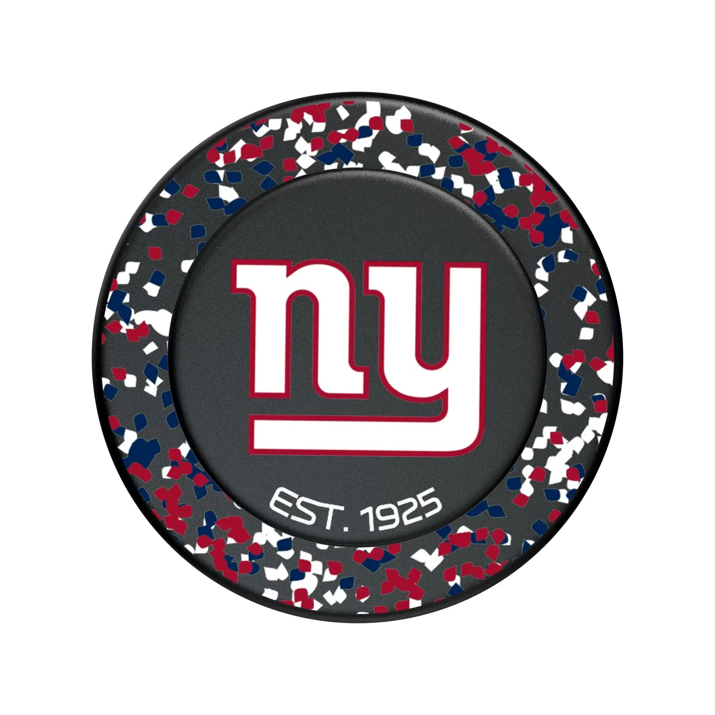 New York Giants Confetti PopSockets Magnetic Phone Grip and Stand