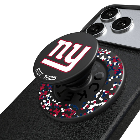New York Giants Confetti PopSockets Magnetic Phone Grip and Stand