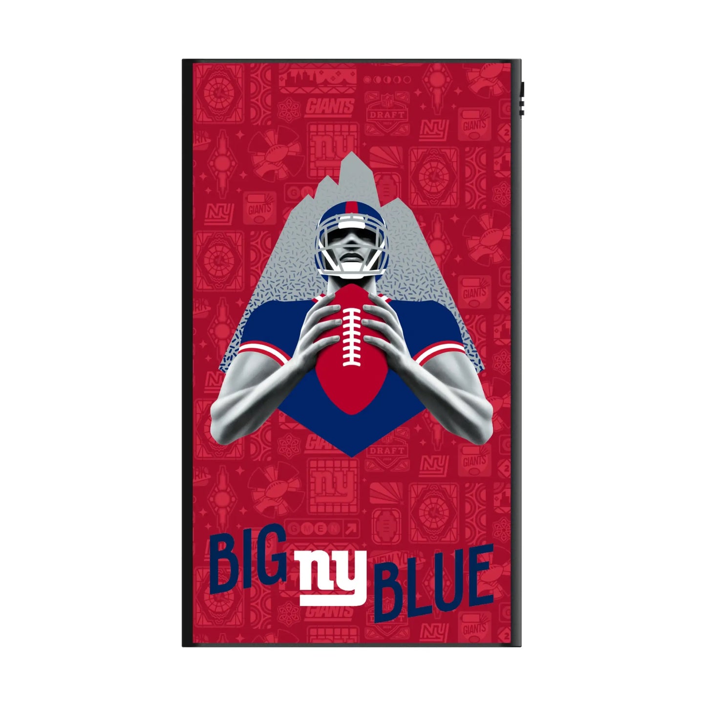 New York Giants Deco 5000mAh Flat Powerbank