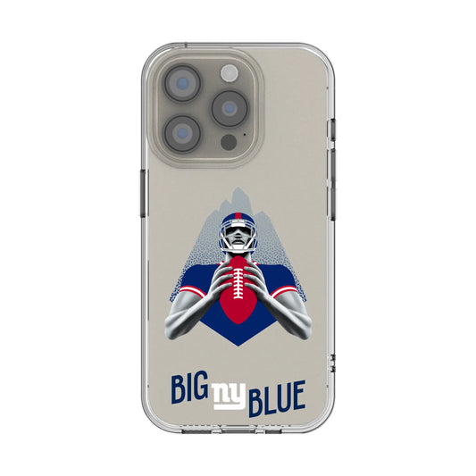 New York Giants Deco Clear Phone Case for Apple iPhone