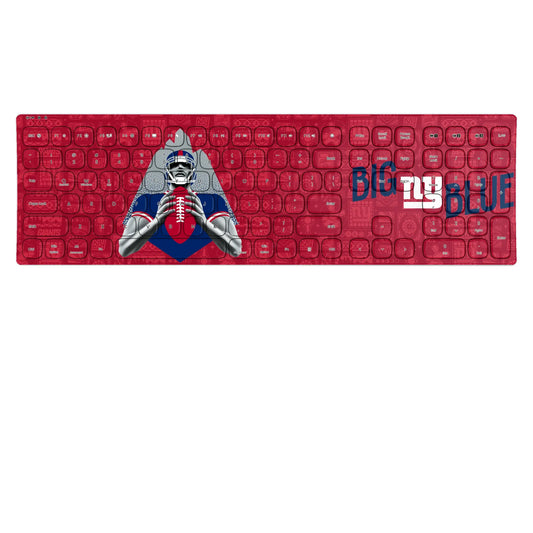 New York Giants Deco Curved Wireless Keyboard