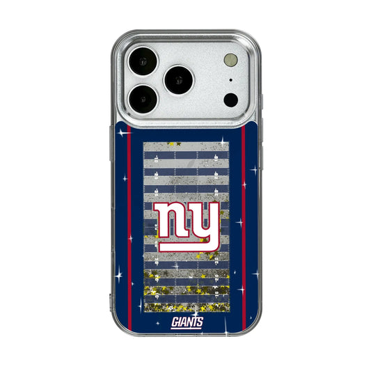 New York Giants Field Glitter Phone Case for Apple iPhone