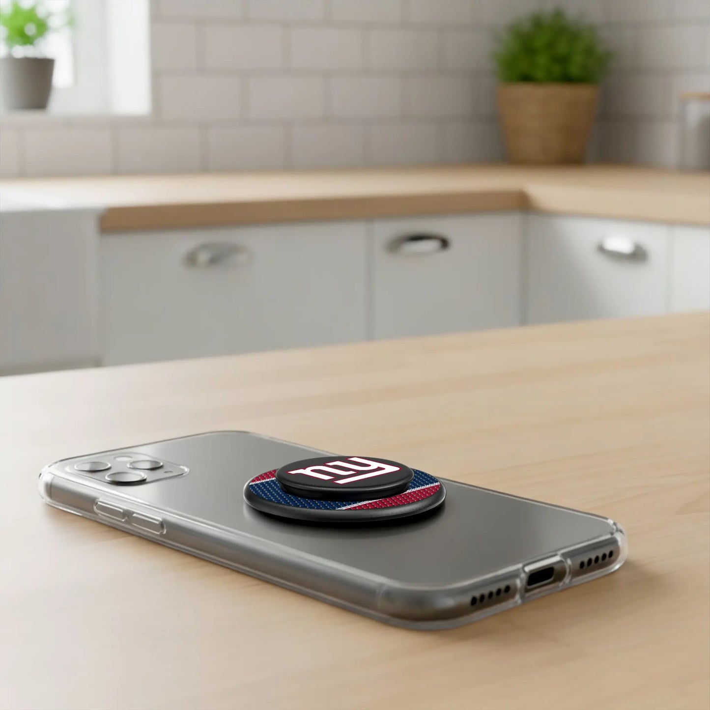New York Giants Mesh PopSockets Magnetic Phone Grip and Stand