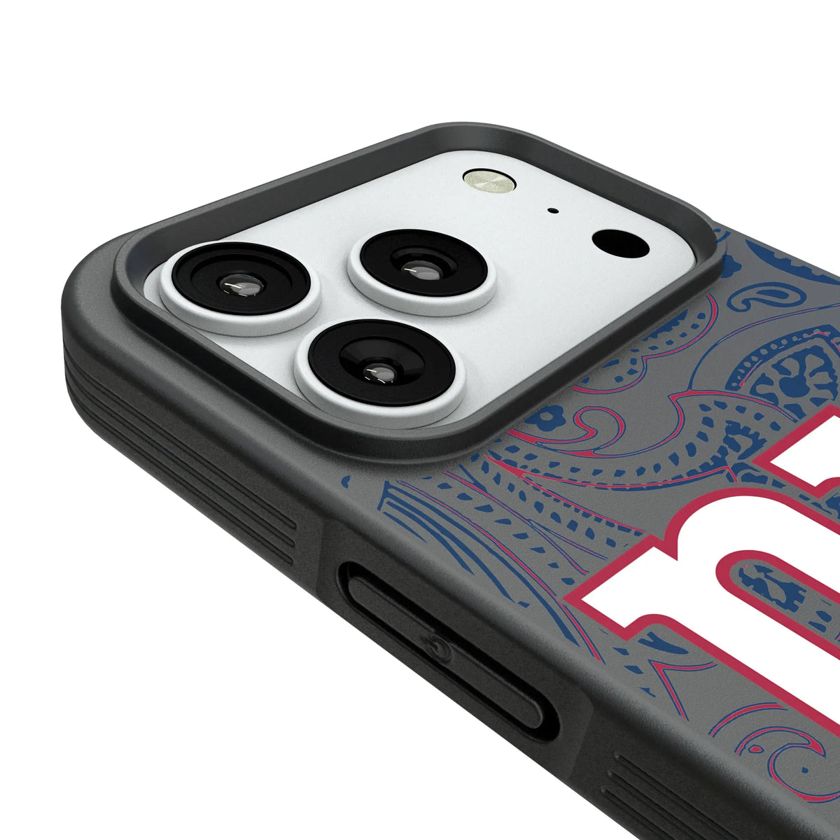 New York Giants Paisley Bump Phone Case for Apple iPhone