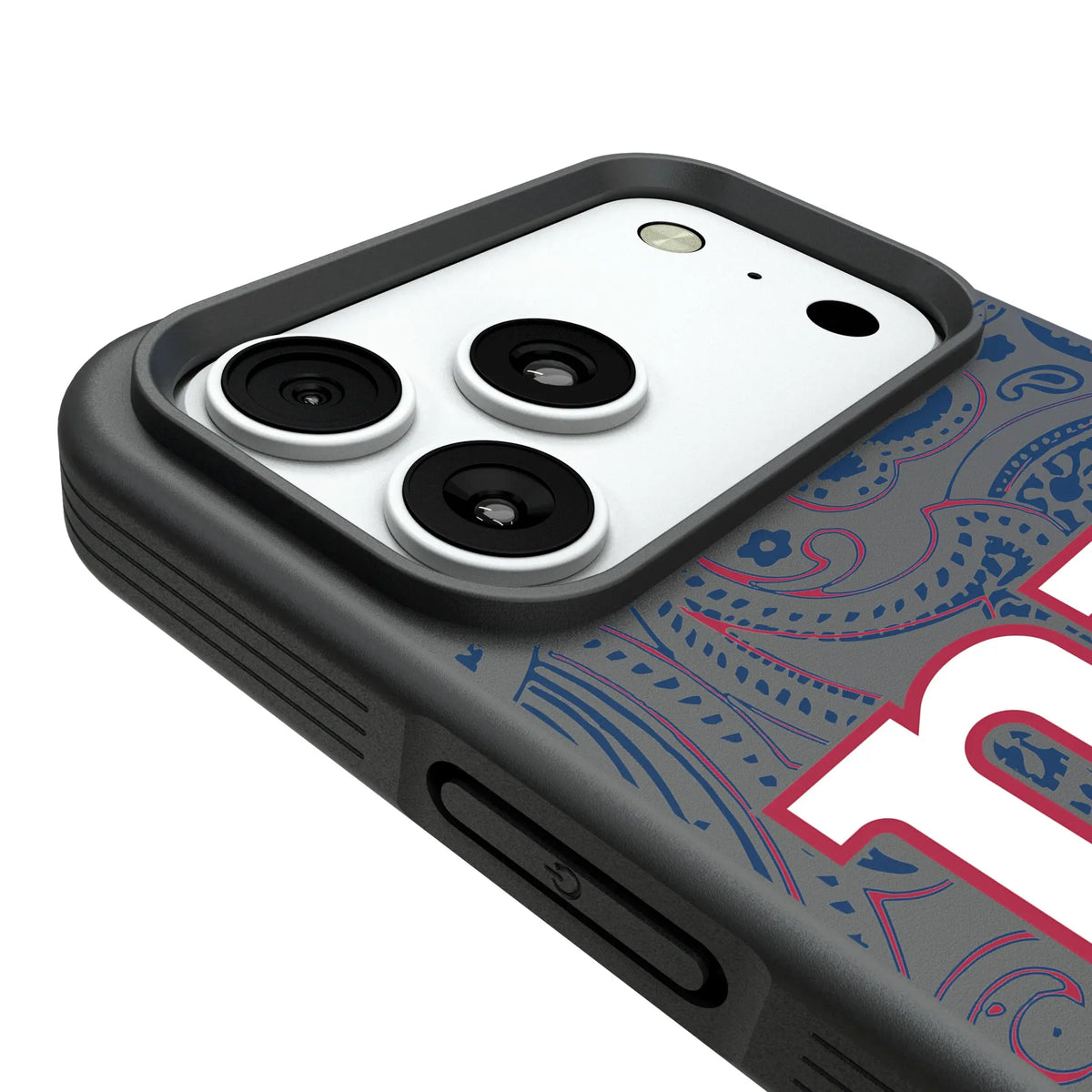 New York Giants Paisley Bump Phone Case for Apple iPhone
