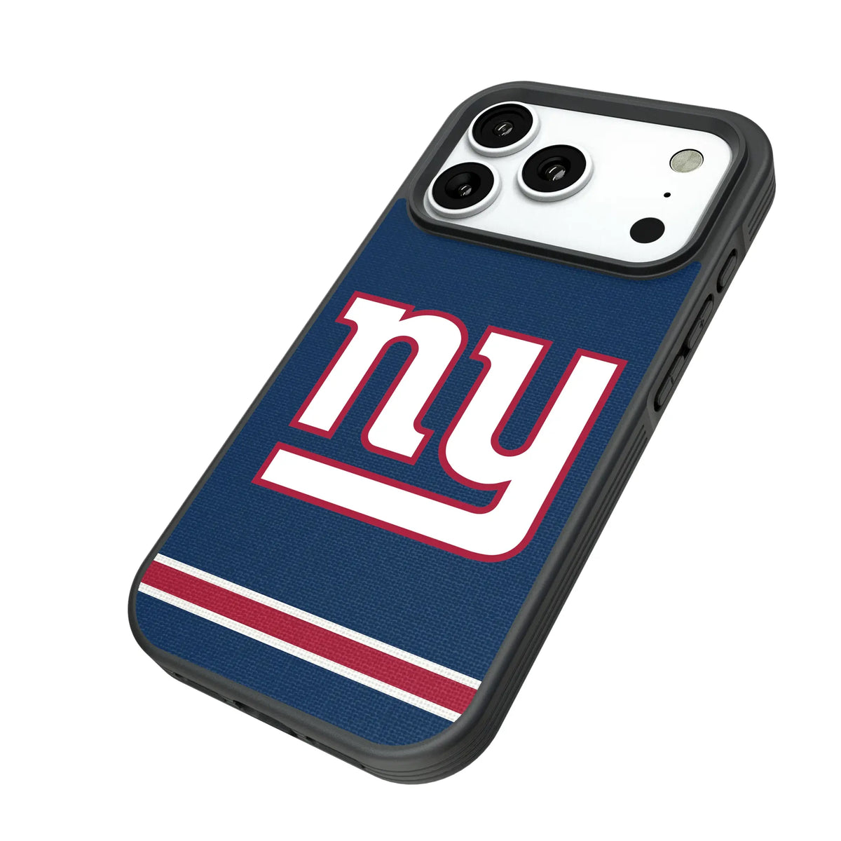 New York Giants Stripe Bump Phone Case for Apple iPhone