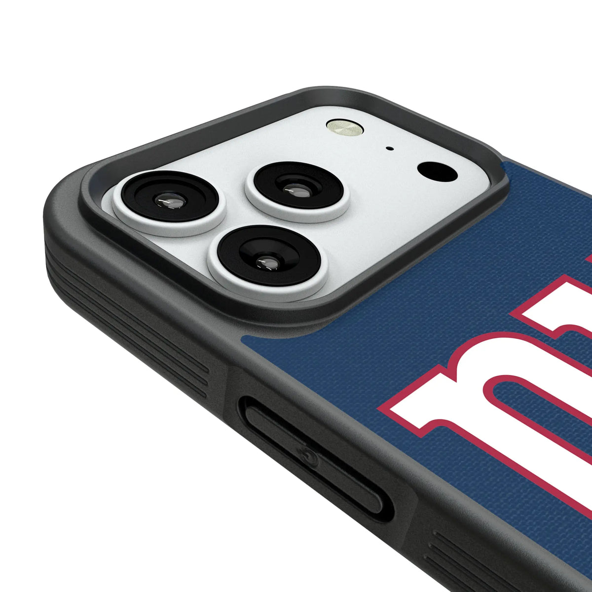 New York Giants Stripe Bump Phone Case for Apple iPhone