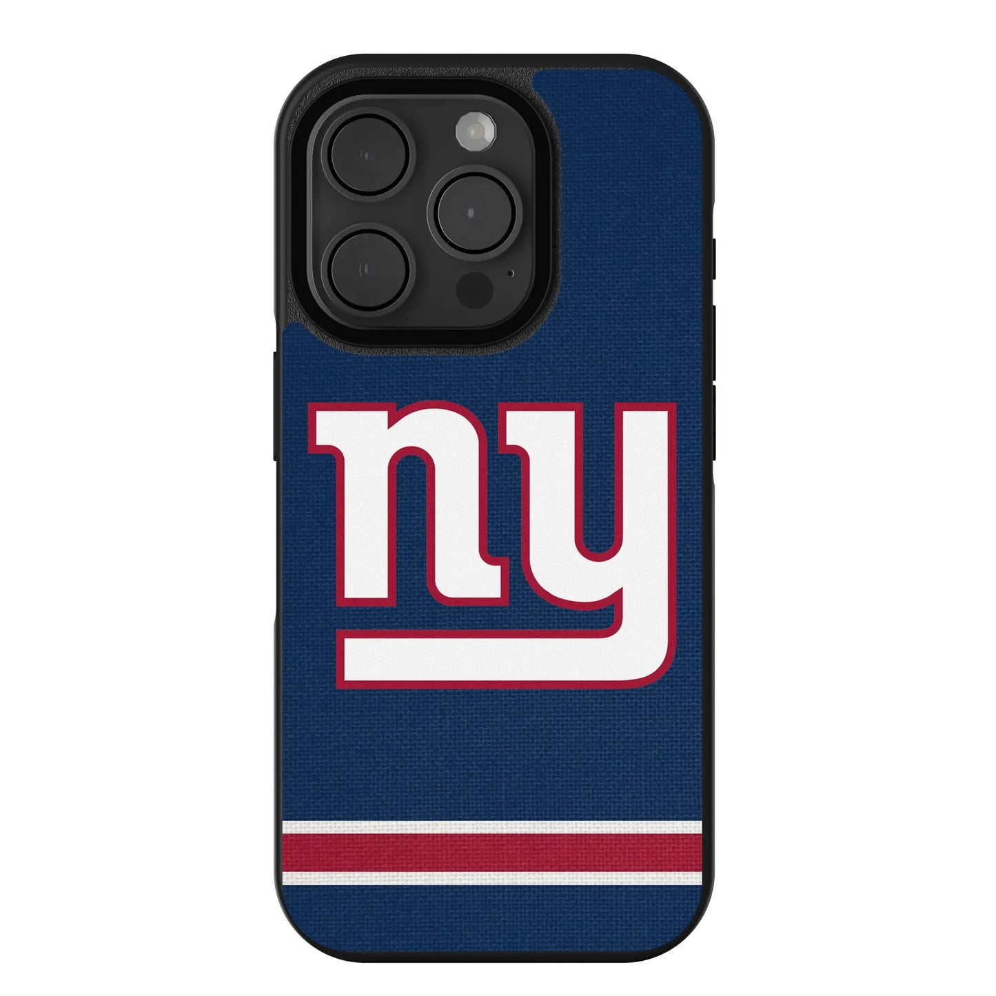 New York Giants Stripe Bump Phone Case for Apple iPhone