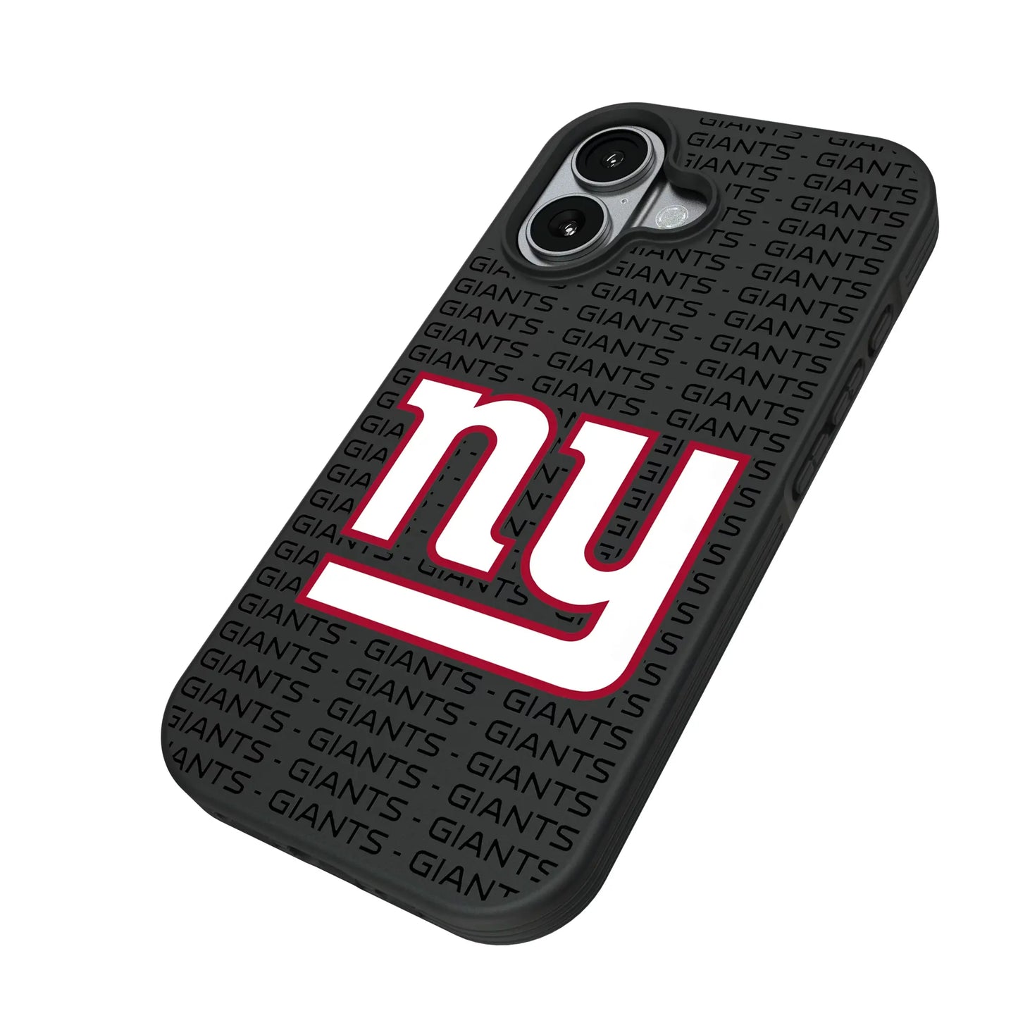New York Giants Text Backdrop Bump Phone Case for Apple iPhone