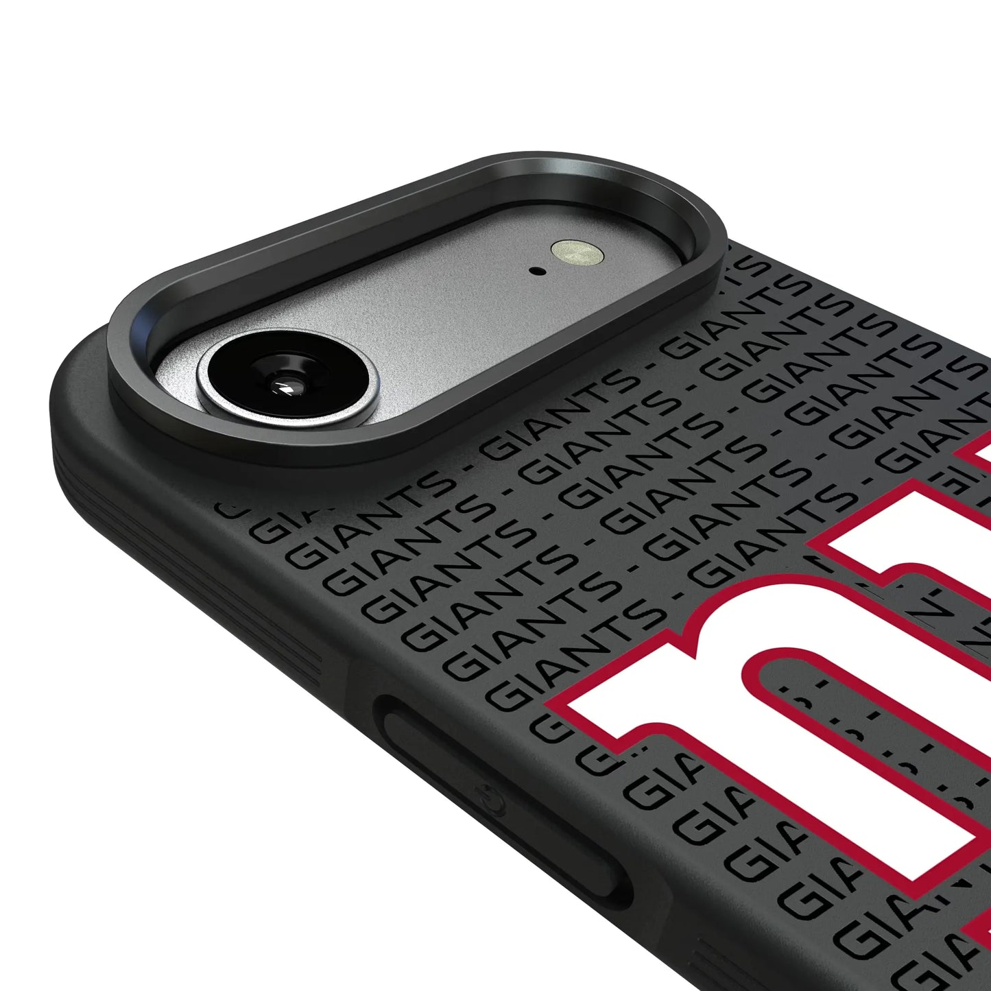 New York Giants Text Backdrop Bump Phone Case for Apple iPhone