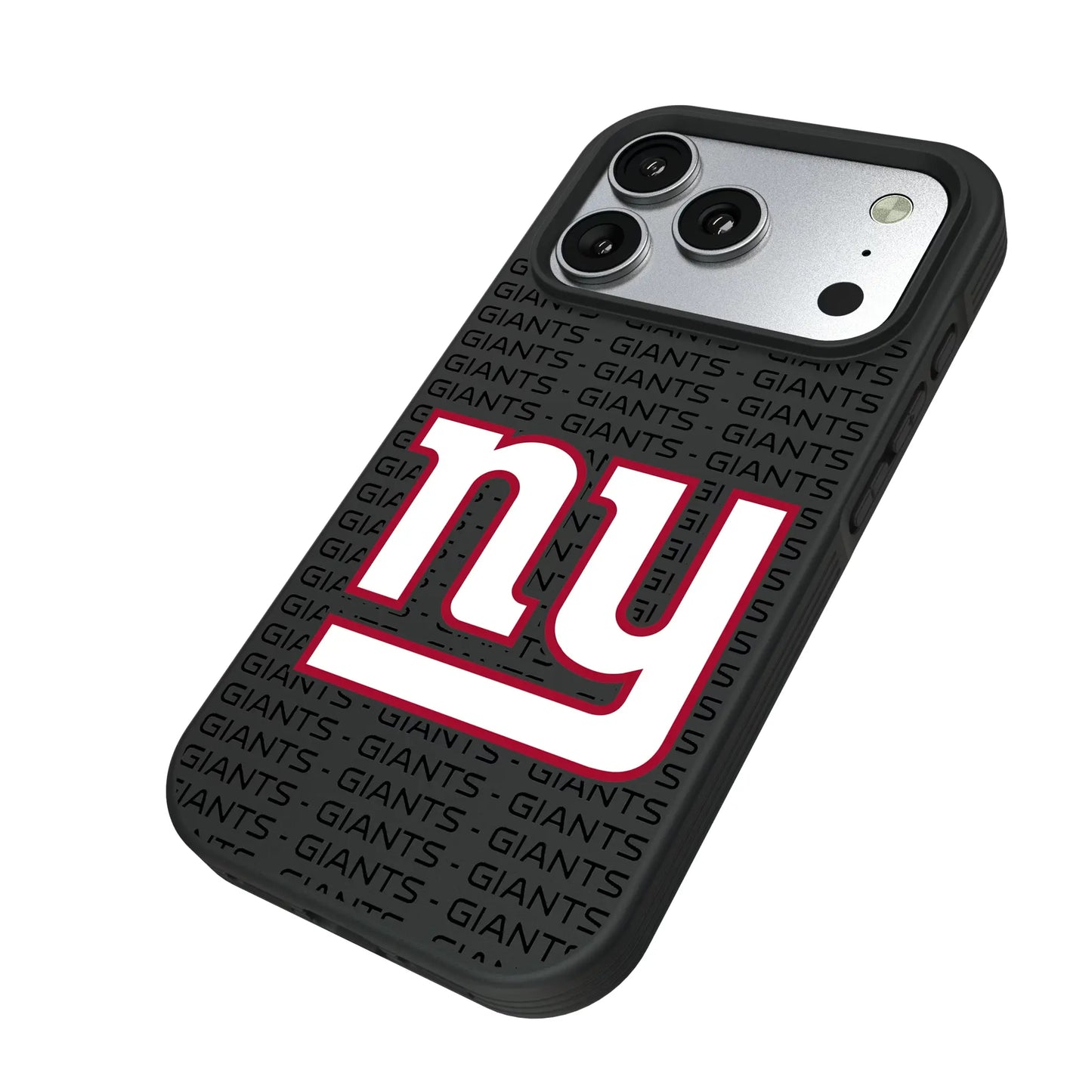 New York Giants Text Backdrop Bump Phone Case for Apple iPhone