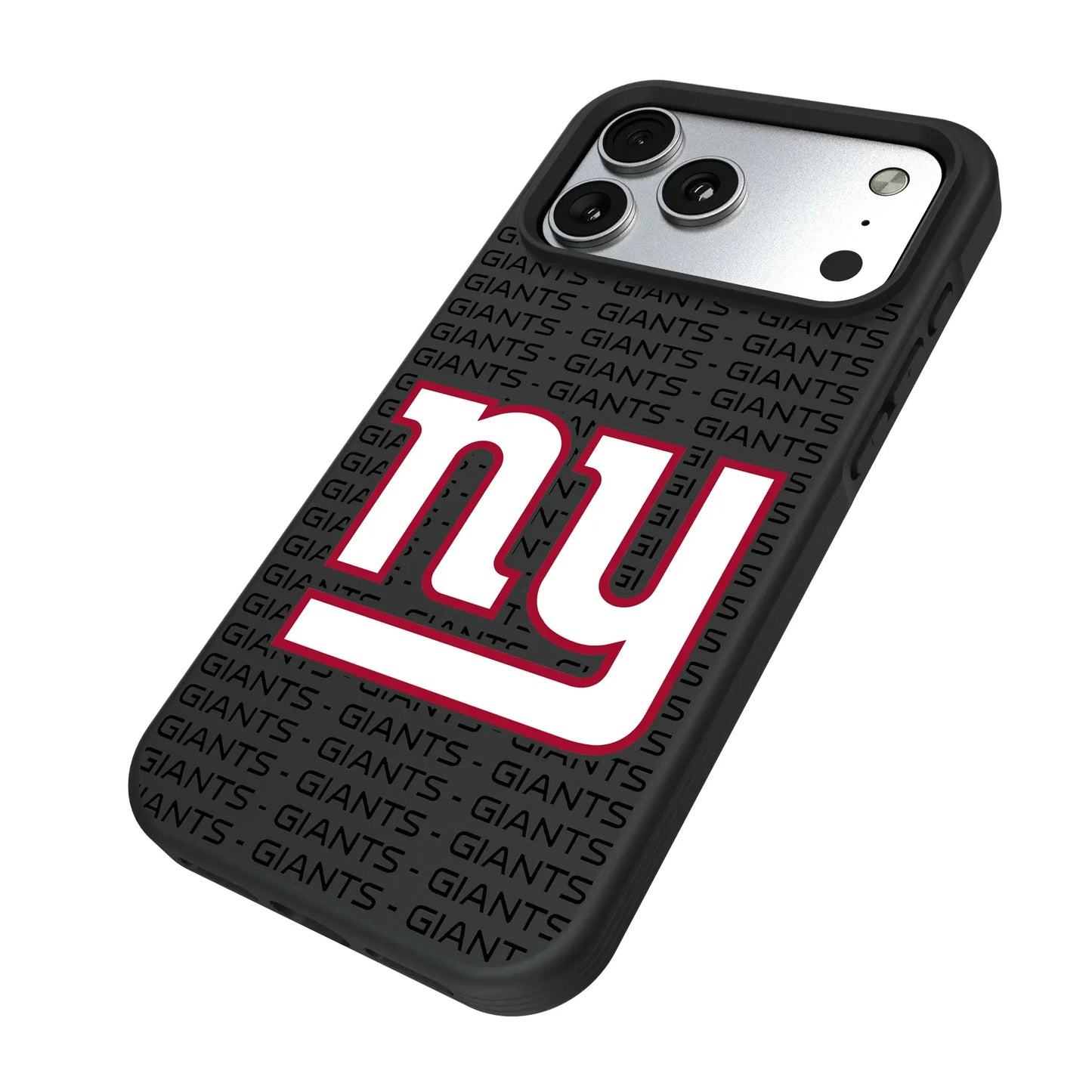 New York Giants Text Backdrop Bump Phone Case for Apple iPhone