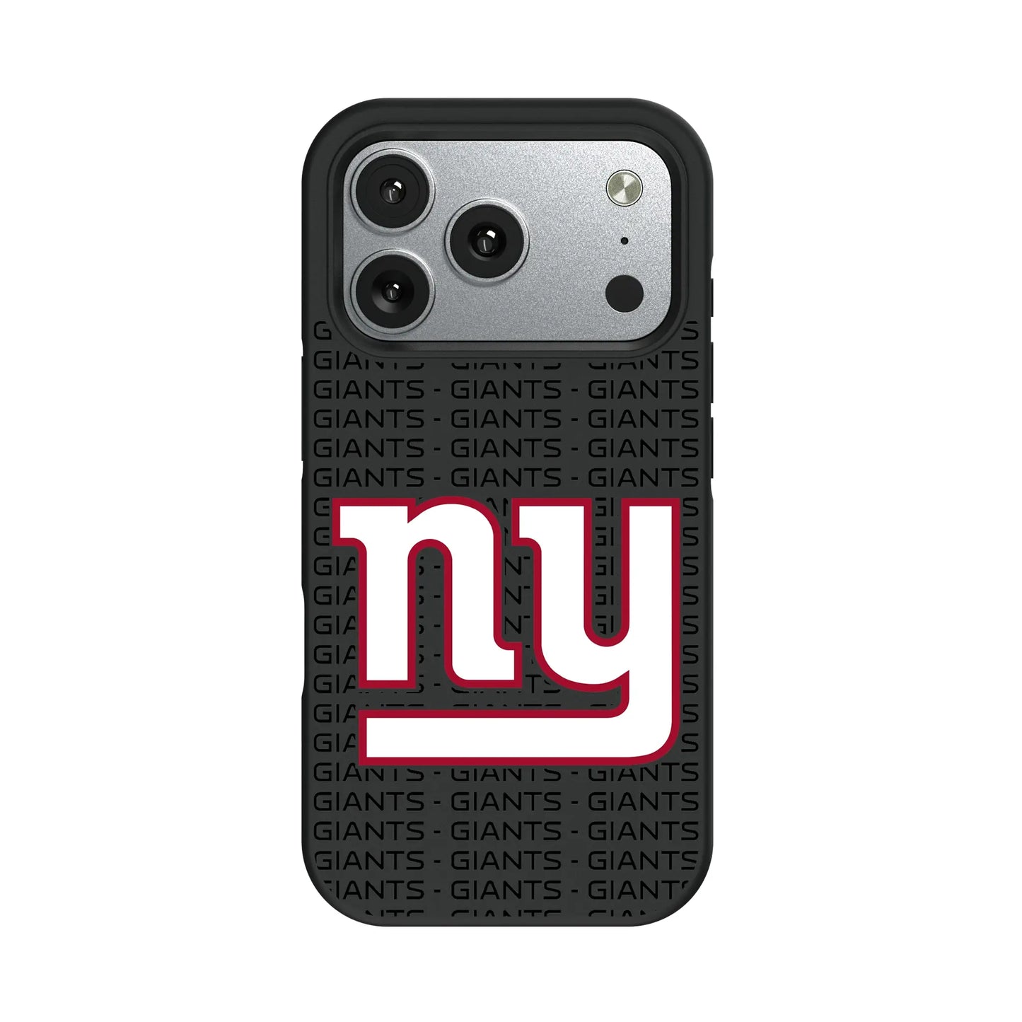 New York Giants Text Backdrop Bump Phone Case for Apple iPhone