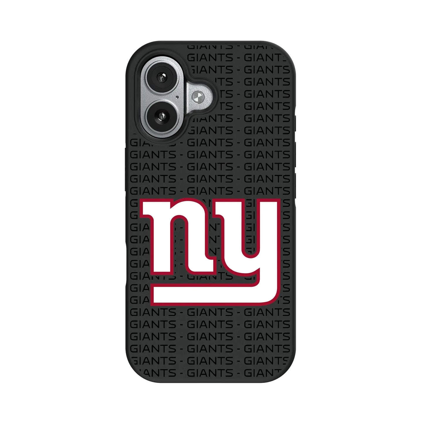 New York Giants Text Backdrop Bump Phone Case for Apple iPhone