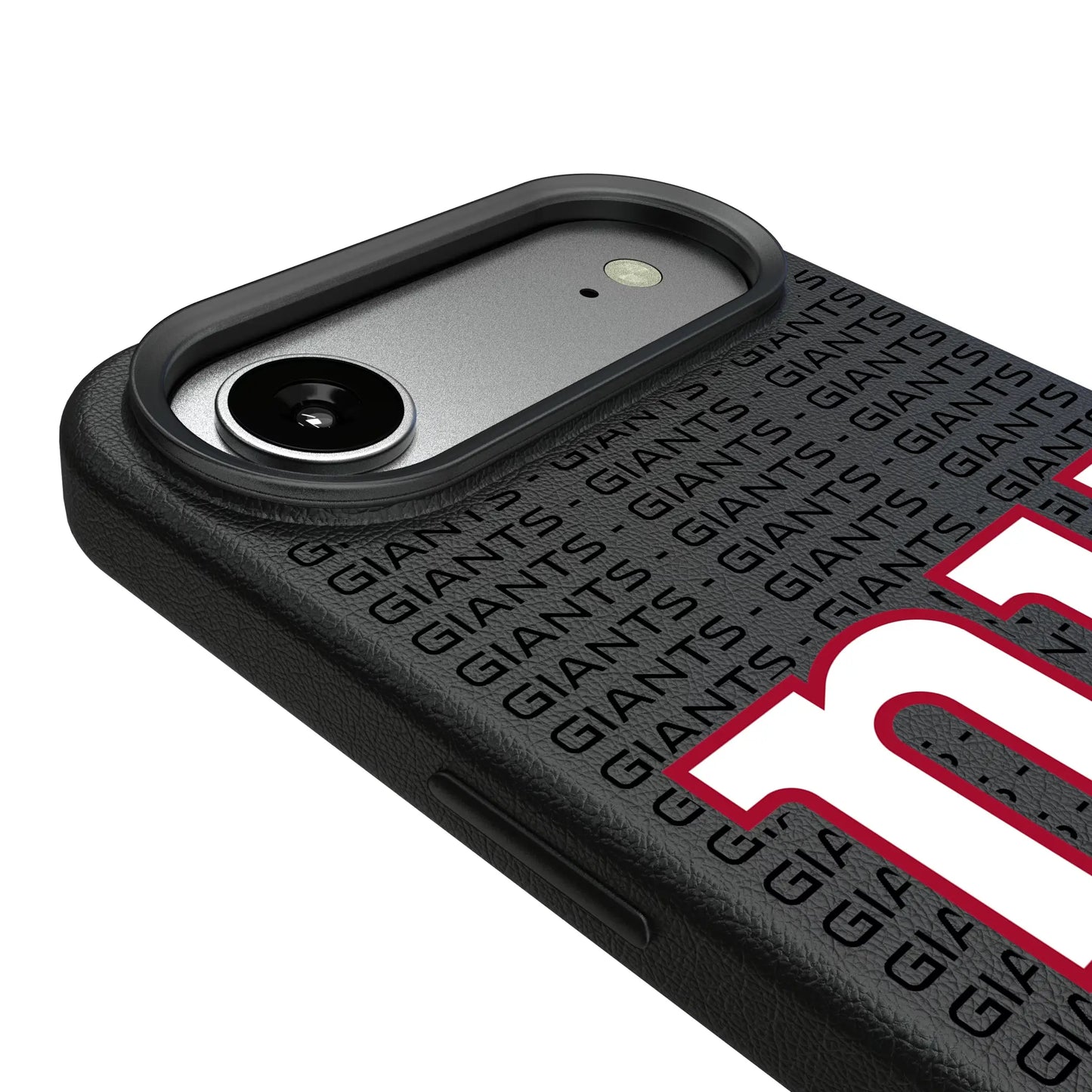 New York Giants Text Backdrop MagSafe Compatible Phone Case for Apple iPhone