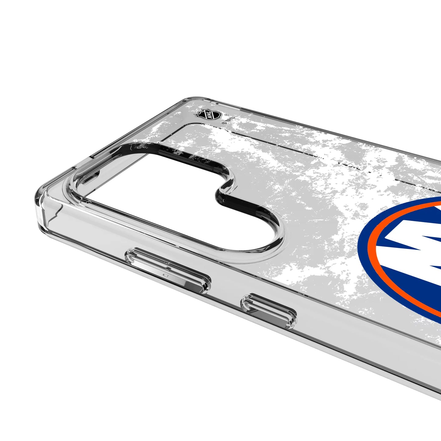 New York Islanders Ice Stripe Clear Phone Case for Samsung Galaxy