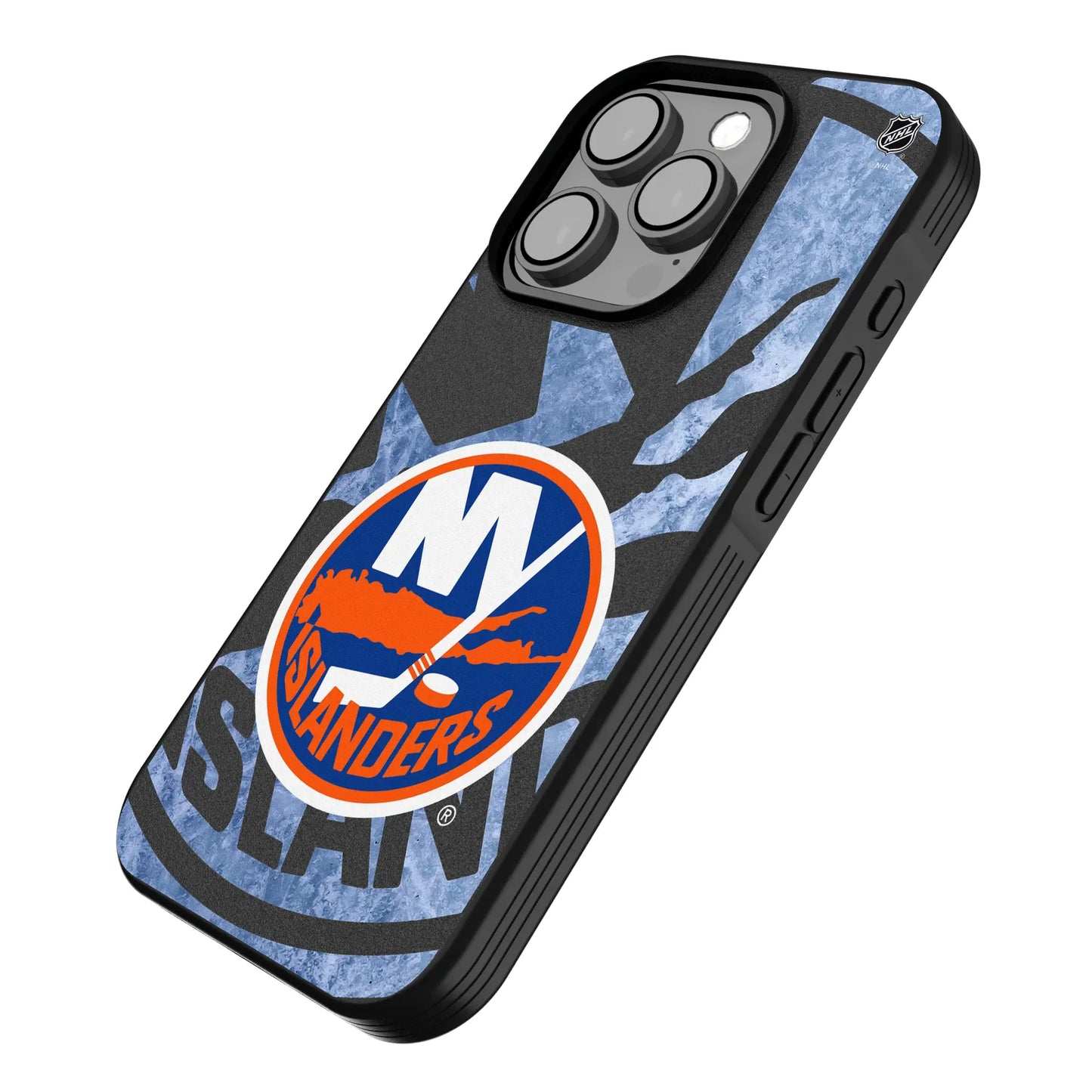 New York Islanders Ice Tilt Bump Phone Case for Apple iPhone