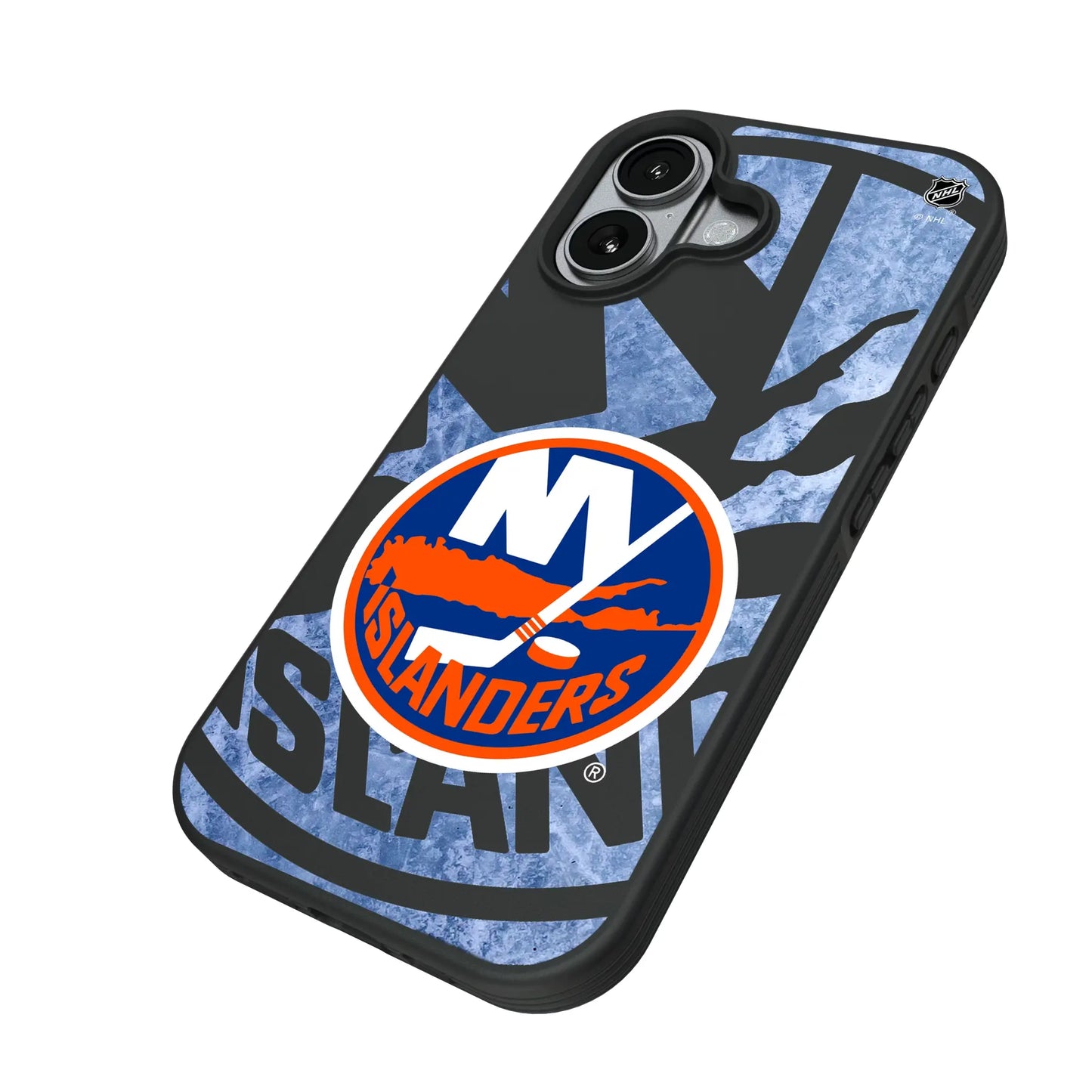 New York Islanders Ice Tilt Bump Phone Case for Apple iPhone