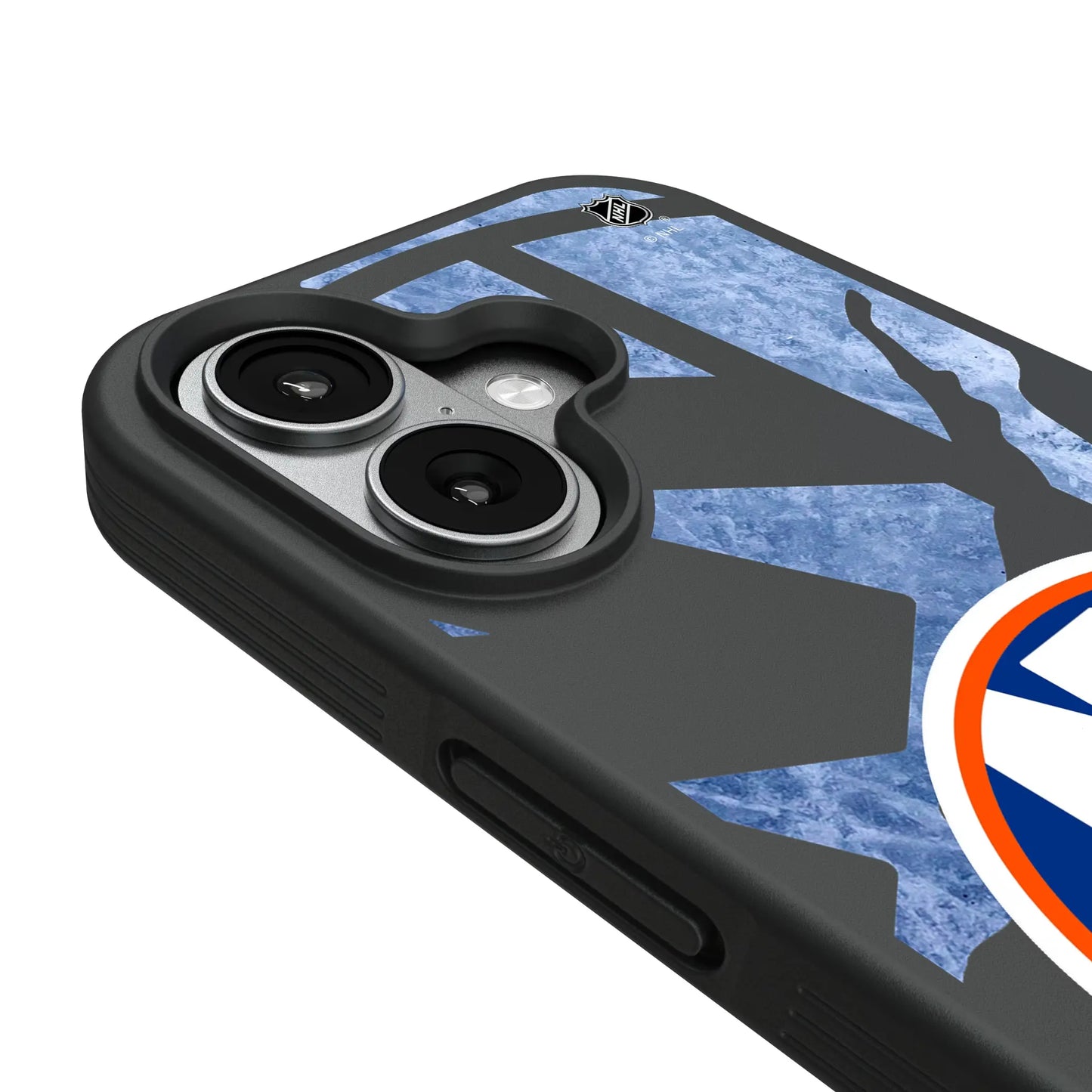 New York Islanders Ice Tilt Bump Phone Case for Apple iPhone