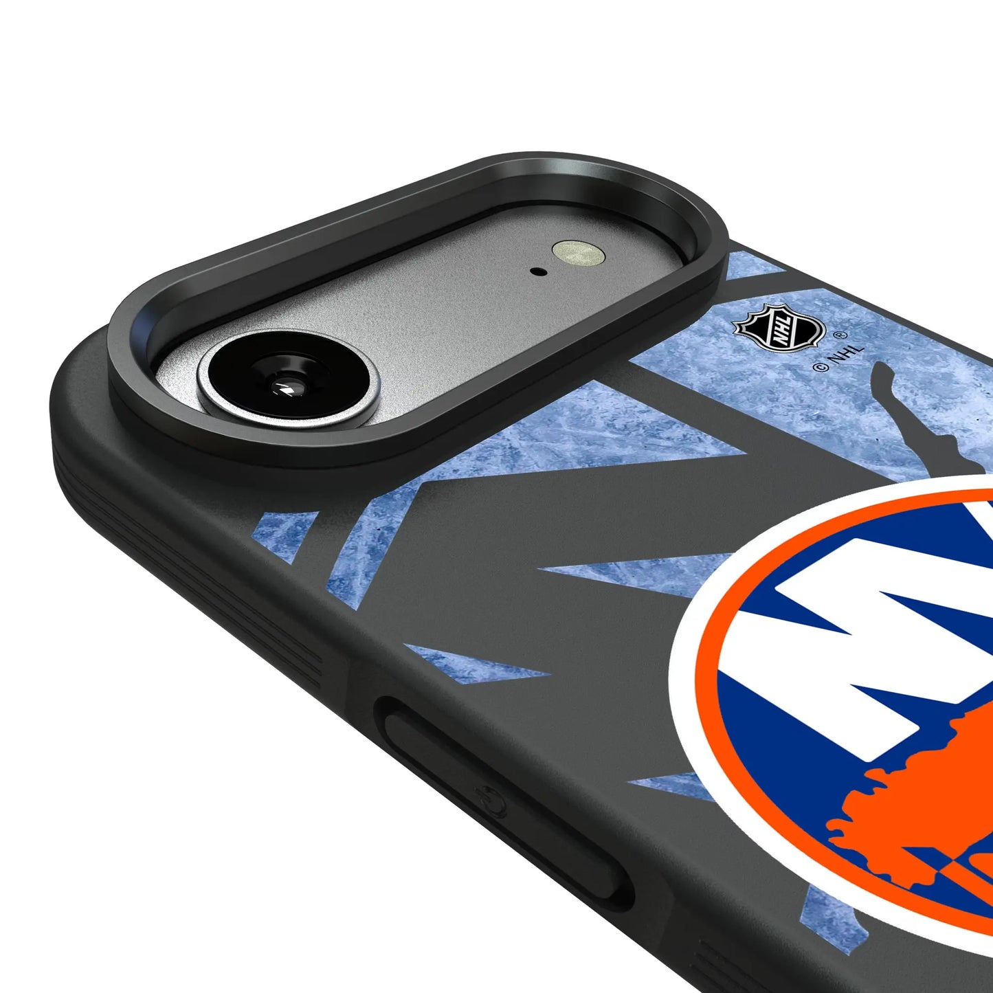 New York Islanders Ice Tilt Bump Phone Case for Apple iPhone