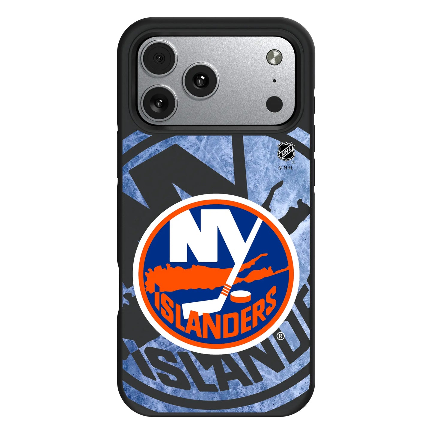 New York Islanders Ice Tilt Bump Phone Case for Apple iPhone