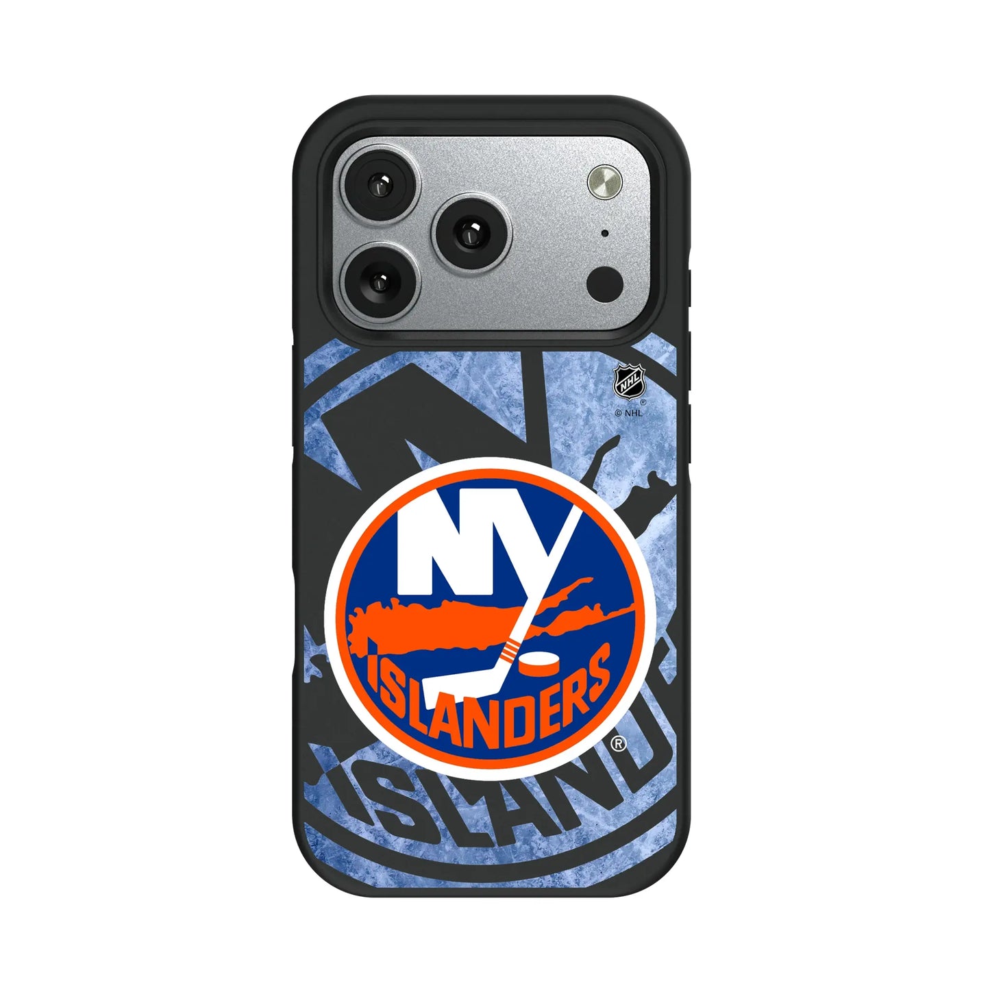 New York Islanders Ice Tilt Bump Phone Case for Apple iPhone