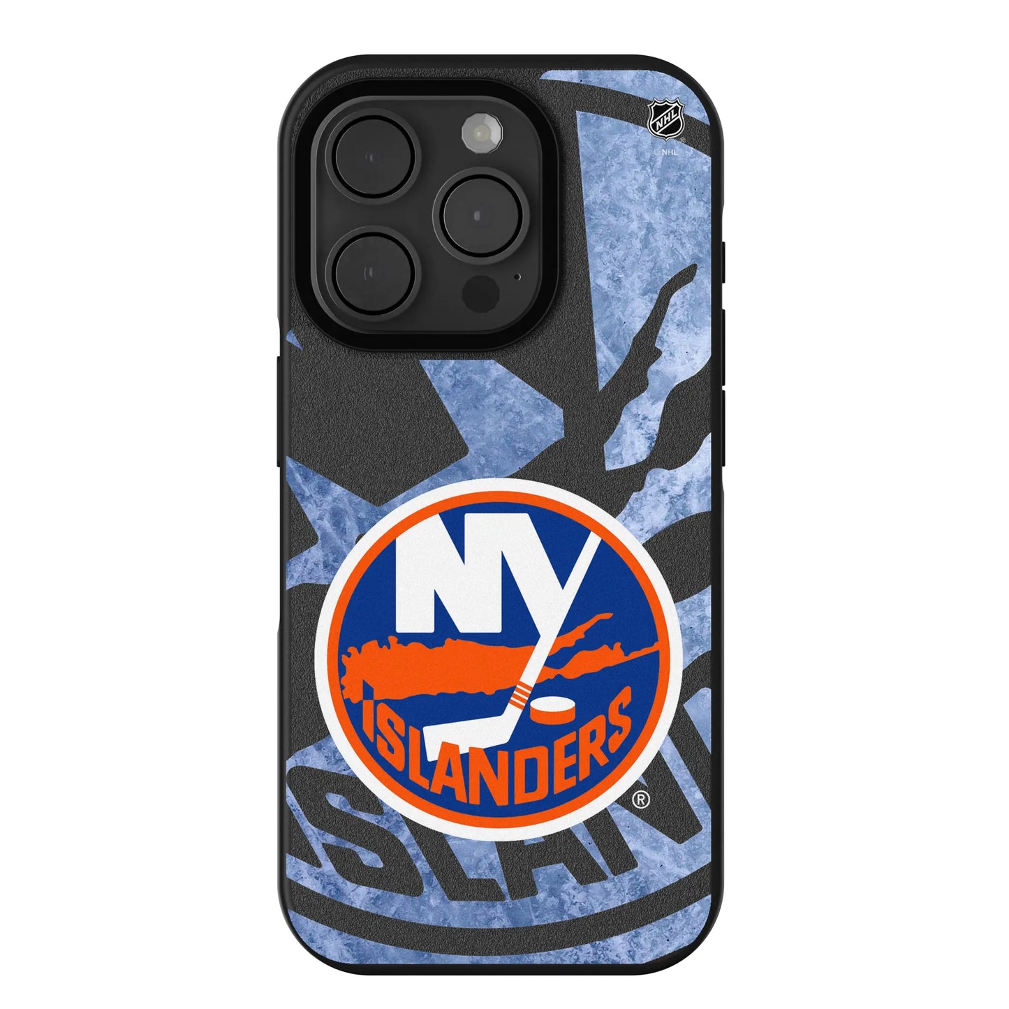 New York Islanders Ice Tilt Bump Phone Case for Apple iPhone