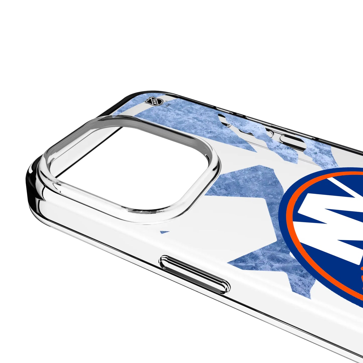 New York Islanders Ice Tilt Clear Phone Case for Apple iPhone