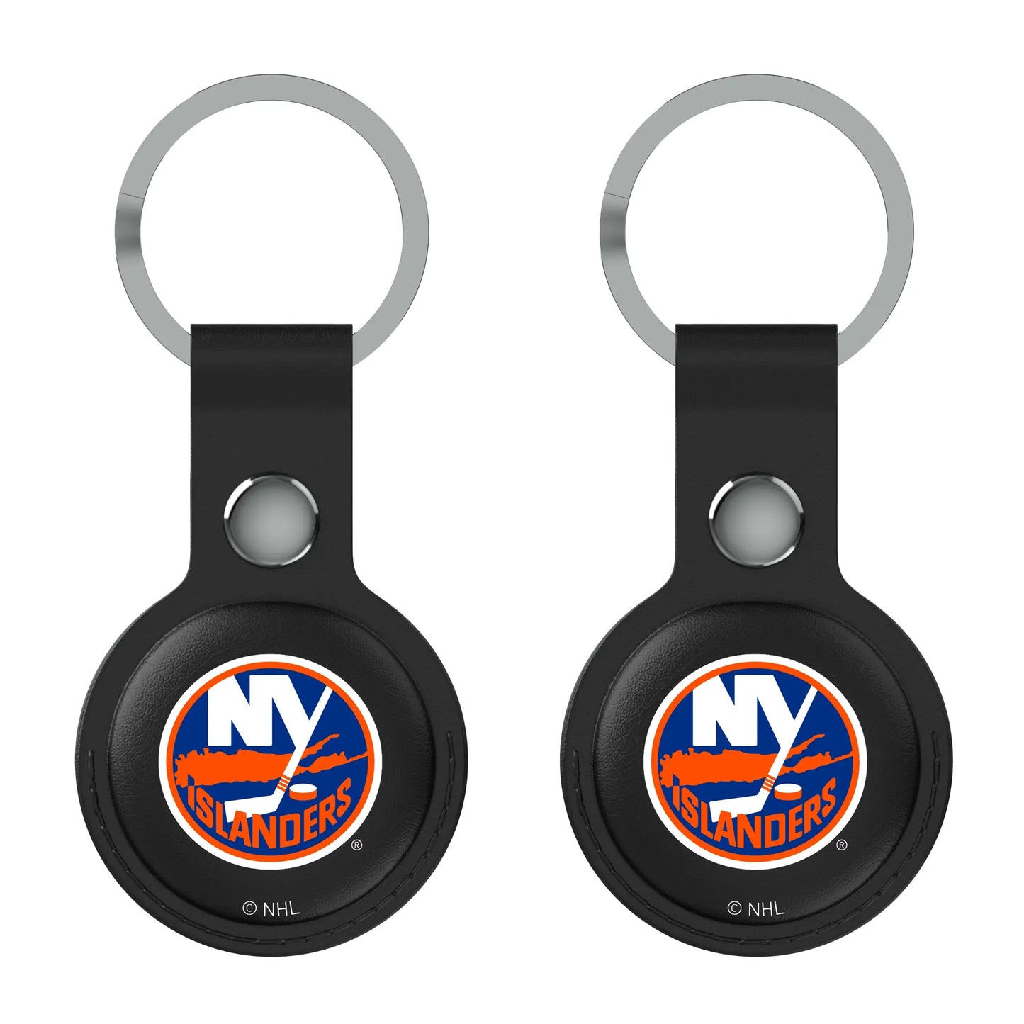 New York Islanders Insignia Black Airtag Holder 2-Pack