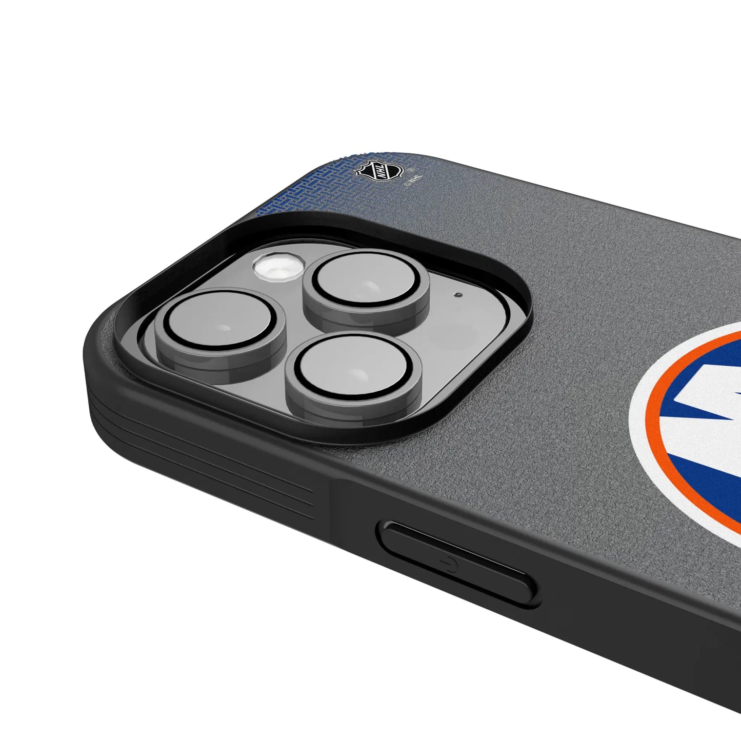 New York Islanders Linen Bump Phone Case for Apple iPhone