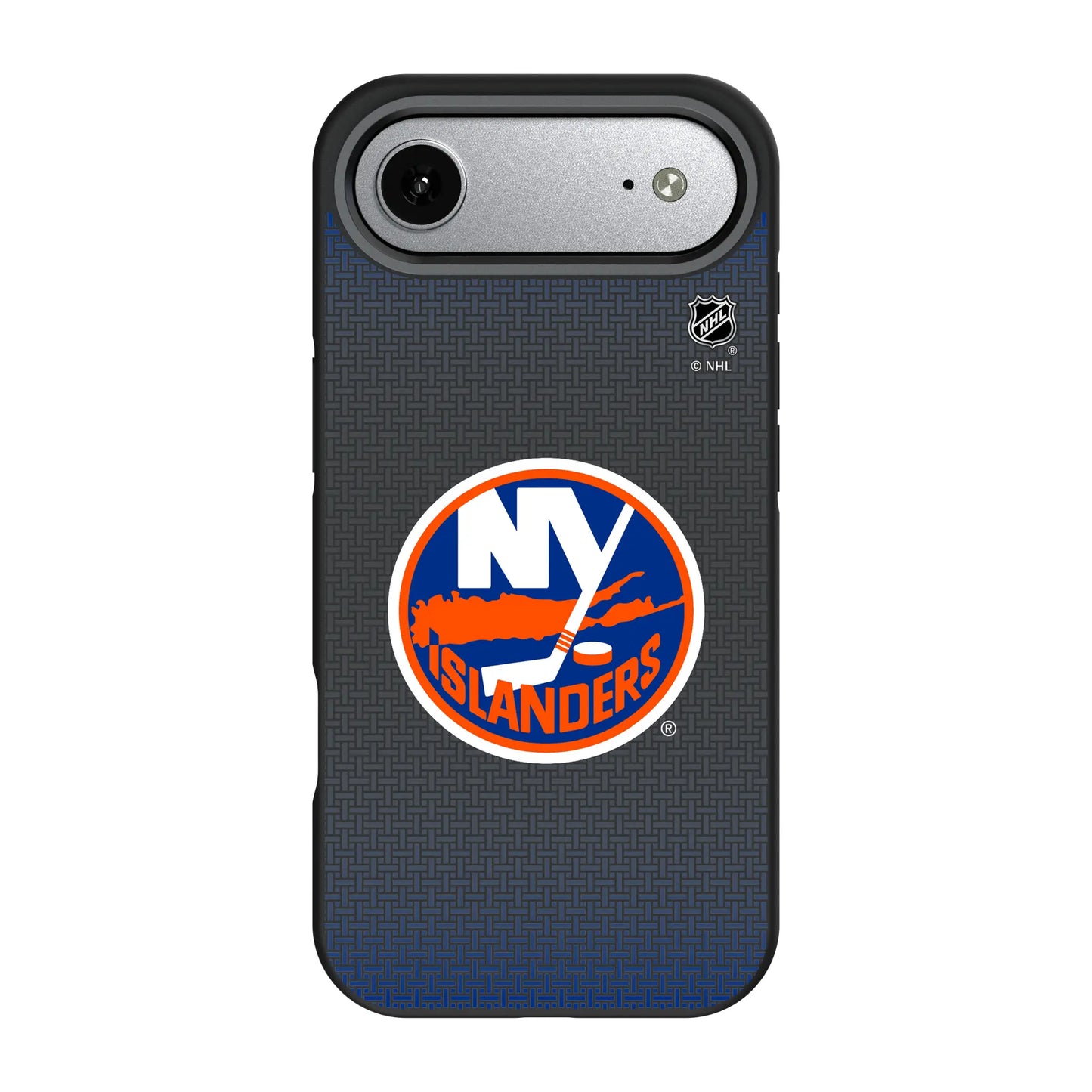 New York Islanders Linen Bump Phone Case for Apple iPhone