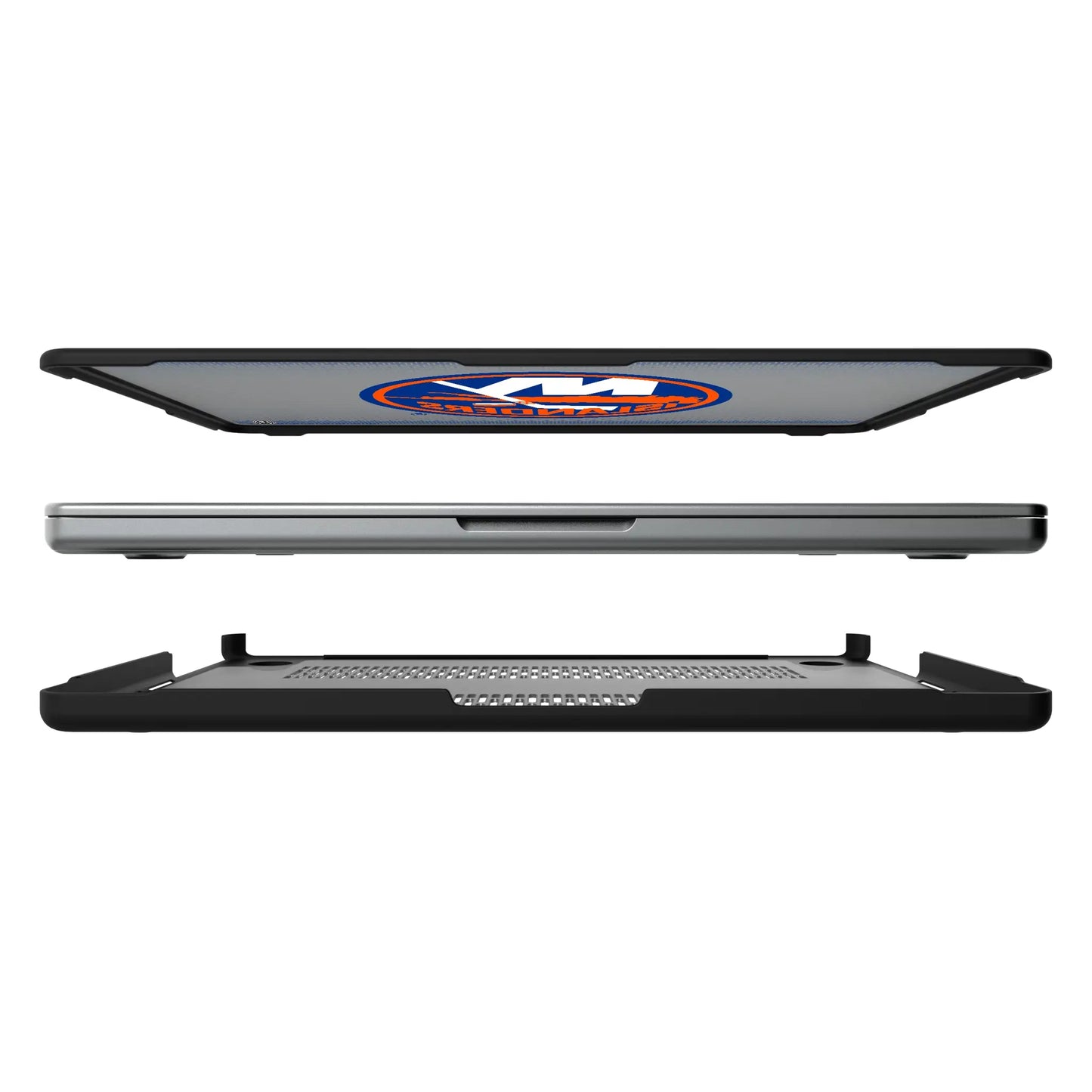 New York Islanders Linen Laptop Case for Apple MacBook